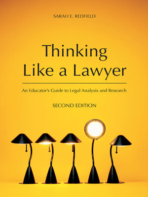 cover image of Thinking Like a Lawyer